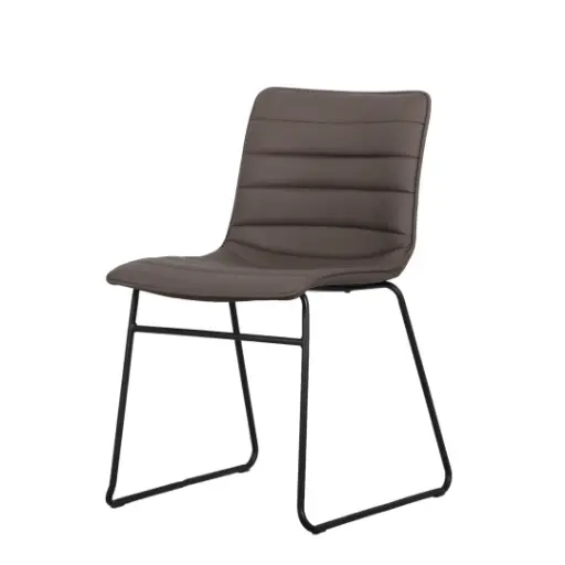 [DC-8280 TB 16] OTIS CHAIR - 4 PIECES/1 BOX - TERRA BROWN