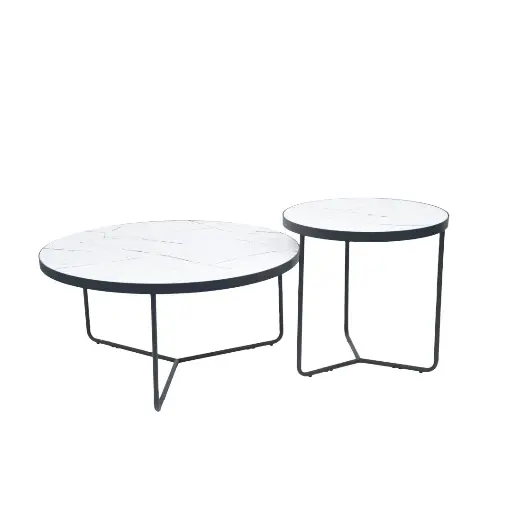 [BNF CT-315] SALONTAFEL 2 STUKS LUNA