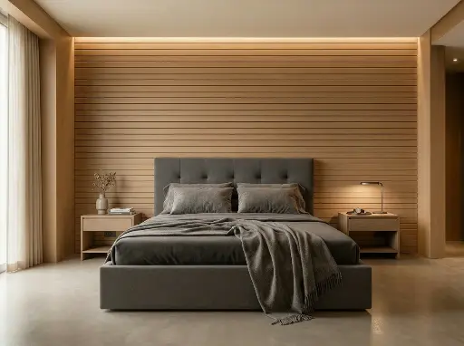 [CO-902/3-GR] CAÏRO 2 PERSOONS BED - OTTOMAN 160 X 200 CM - UKFR - GRIJS 