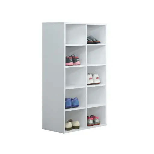 [TR-4300-WH] KERIM SHOE CABINET - WHITE