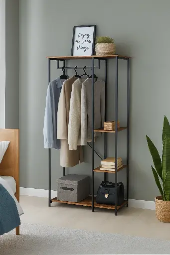 [ZH-H012] NEW YORK  CLOTHES RACK