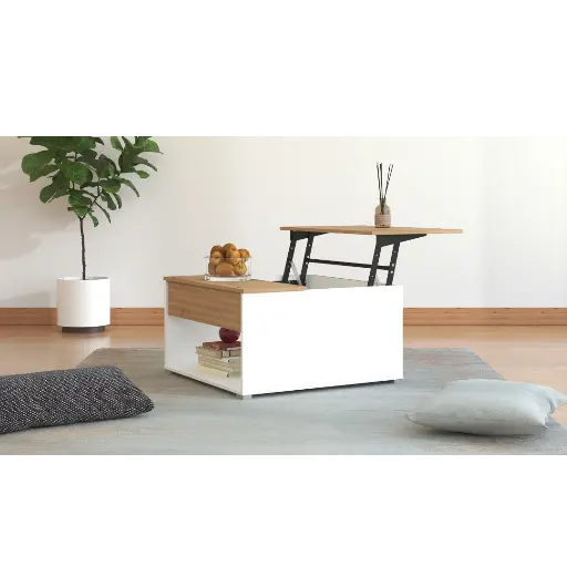 [DE-EC CTAB DEVON] DEVON TABLE DE SALON  80 X 80 X 45 CM