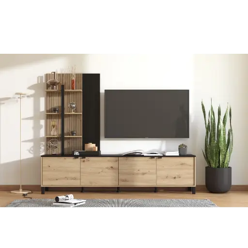 [DE-EC DERBY] DERBY ENTERTAINMENT CENTER 208 X 40 X 167 CM