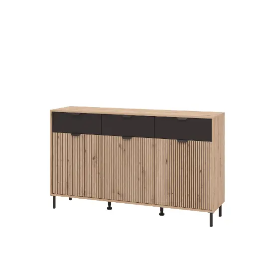 [OX-3K3F] OXFORD DRESSOIR   157 X 40 X 92.5 CM