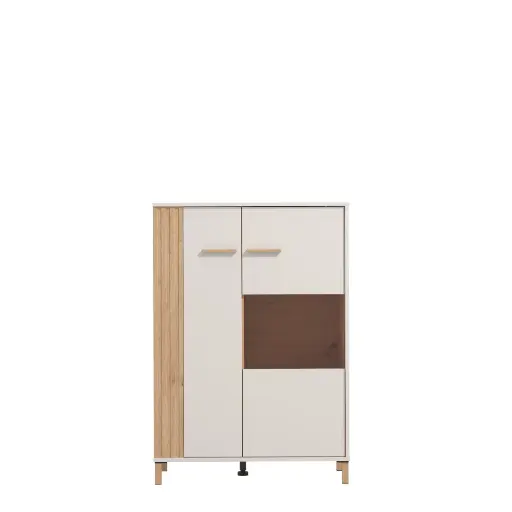[ES-2KVS1] ESSEX VITRINE 2D 85 X 40 X 122 CM